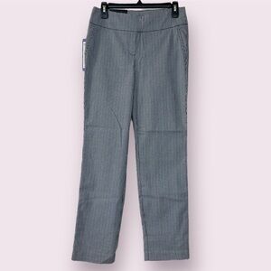 BIN#12 - HILARY RADLEY Women’s XSMALL Checkered Print Dress Pants